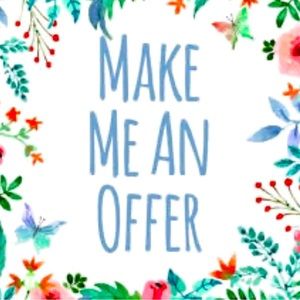 Fall clear out sale! Prices are falling, make me an offer!